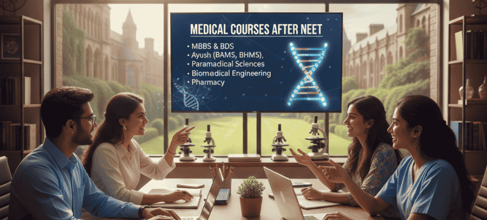 Medical courses after NEET