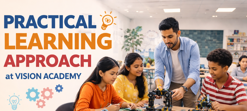 Practical Learning Approach at Vision Academy