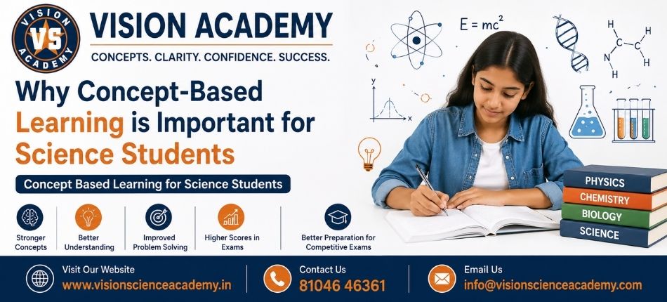 Concept Based Learning for Science Students | Vision Academy
