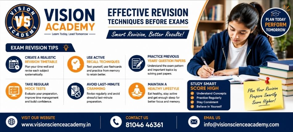 Exam Revision Tips | Vision Academy