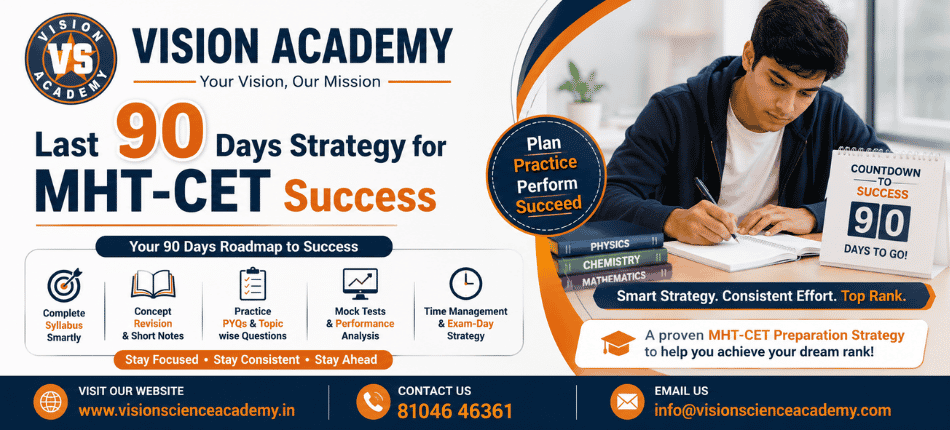 MHT-CET Preparation Strategy | Vision Academy