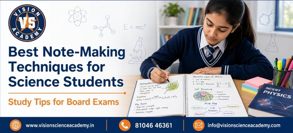 Study Tips for Board Exams | Vision Academy