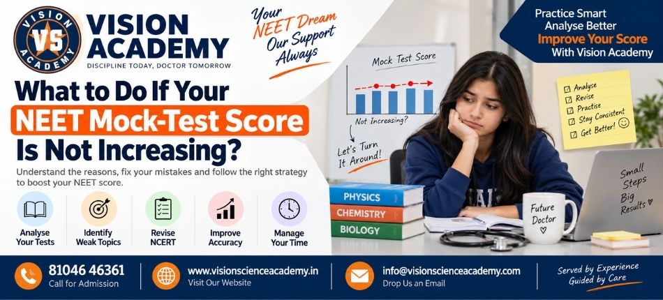 NEET Mock Test Score | Vision Academy